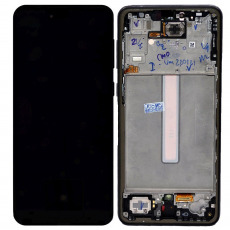Дисплей для Samsung A336F Galaxy A33 2022 в рамке тачскрин черный OEM