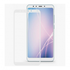 Защитное стекло 10D для Xiaomi Redmi 5 FULL белый