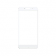 Защитное стекло 10D для Xiaomi 5x белый FULL