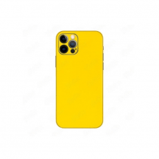 Защитное стекло для iPhone 12 и 12 Pro 3D заднее желтый