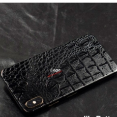 Пленка защитная гидрогелевая для задней панели  iPhone Xs Max Кожа крокодила