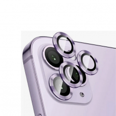 Защитное стекло камеры для iPhone 14 Pro и14 Pro Max фиолетовый