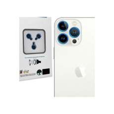 Защитное стекло камеры для iPhone 13 Pro и 13 Pro Max блестящие синий