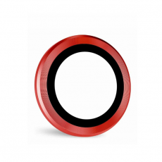 Защитное стекло камеры для iPhone 13 и 13 Mini блестящие красный