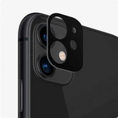 Защитное стекло камеры iPhone 11 крышка черный