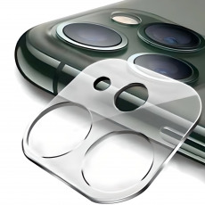 Защитное стекло камеры для Iphone 11 и 12 mini прозрачное