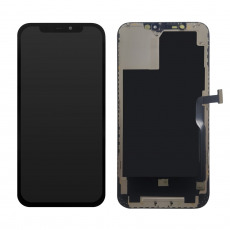 Дисплей для IPhone 12 Pro Max черный ODM стекло