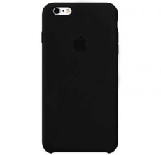 Чехол Apple iPhone 6 Plus / 6S Plus силикон глянец (черный)