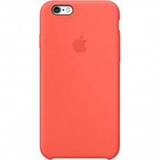 Чехол Apple iPhone 6 Plus / 6S Plus Silicone Case  №29 (Красно-коралловый)