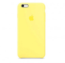 Чехол Apple iPhone 6 Plus / 6S Plus Silicone Case №40 (Лимонный)