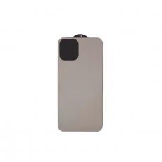 Защитное стекло для iPhone 12 mini заднее зеркальный серый