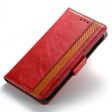 Чехол книжка для Samsung A715 Galaxy A71 красный