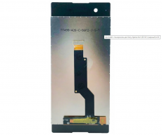 Дисплей для Sony Xperia XA1 G3121  XA1 Dual G3112 тачскрин черный OEM
