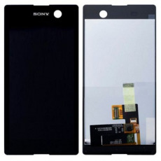 Дисплей для Sony Xperia M5, M5 Dual E5603, E5633 тачскрин черный OEM