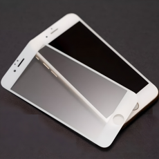 Защитное стекло для iPhone 6 и 6s FULL белый матове