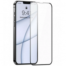 Защитное стекло для iPhone 13 Pro Max и 14 Plus безрамочное с сеткой для динамика