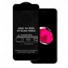 Защитное стекло Super для iPhone 7 Plus и 8 Plus FULL черный