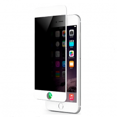 Защитное стекло iPhone 7/8/SE 2020 FULL белый Антишпион