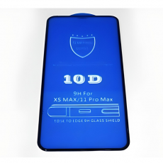 Защитное стекло для iPhone Xs max и 11 Pro Max FULL 10D