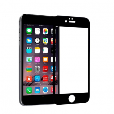Защитное стекло 9H для iPhone 6 Plus и 6s Plus FULL черный