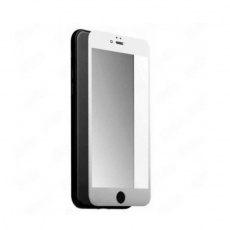Защитное стекло 9H для iPhone 6 и 6s FULL белый