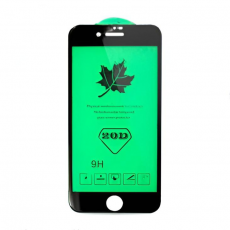 Защитное стекло 20D для iPhone 7 и 8 SE  FULL черный