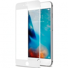 Защитное стекло 10D для iPhone 6 и 6s PLUS FULL белый