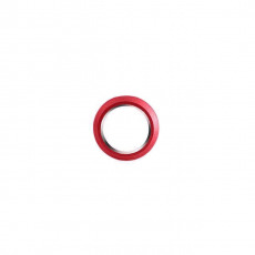 Металлический ободок под камеру для iPhone 8 (красный)