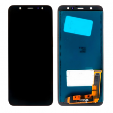 Дисплей для Samsung SM-A605F Galaxy A6 Plus 2018 тачскрин черный ААА TFT
