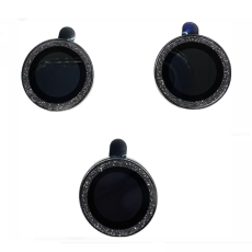 Защитное стекло камеры для iPhone 14 Pro и 14 Pro Max блестящие черный