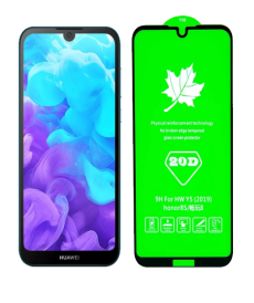 Защитное стекло 20D для Honor Huawei Y5 (2019) (AMN-LX9) и 8S (KSA-LX9) FULL