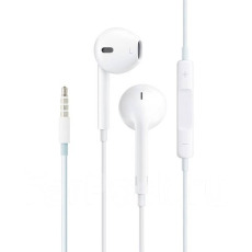 Наушники Apple EarPods 3.5 мм ORIG 100% с микрофоном