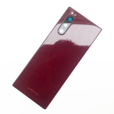 Корпус для Sony XQ-AS52 Xperia X5 II с крышкой (бордовый)