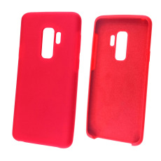 Чехол Samsung Silicone Cover для Galaxy S9 Plus (G965) (красный)
