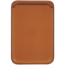 Кардхолдер для Apple iPhone 12 /12 Mini /12 Pro/12 Pro Max Leather Wallet MagSafe (коричневый)