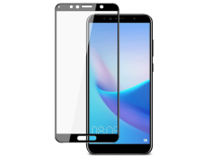 Защитное стекло 9D для Honor Huawei 7A Pro (AUM-L29) FULL черный