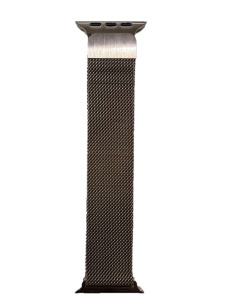 Ремешок миланская петля на магните для Apple Watch Series 42mm/44mm/45mm/49mm (золото)