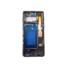 Средняя часть корпуса для Samsung G973 Galaxy S10 (серебряный) OEM