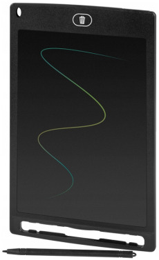 Электронный графический LCD планшет для рисования со стилусом 8.5 черный