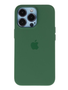 Чехол Apple iPhone 13 Pro MagSafe Silicone Case темно-зеленый