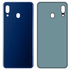 Задняя крышка для Samsung SM-A205F Galaxy A20 (синий)