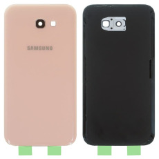 Задняя крышка для Samsung SM-J730F Galaxy A7 (2017) (розовый) (оригинал Б/У)