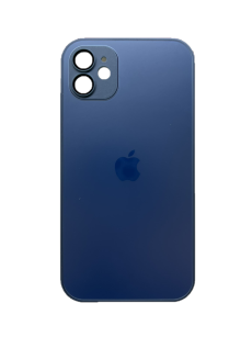 Чехол стеклянный для iPhone 11 с защитой камеры (MagSafe) зеленый