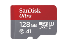 Карта памяти micro-SDHC 128Gb SanDisk class 10 UHS-I (с адаптером SD)