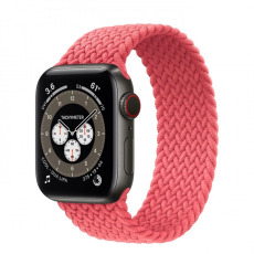 Ремешок монобраслет Apple Watch Series "S" 38mm/40mm/41mm (розовый)