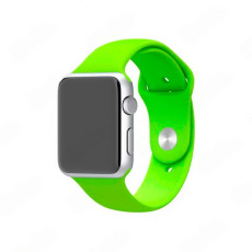 Ремешок силиконовый для Apple Watch Series 38mm/40mm/41mm зеленый №4