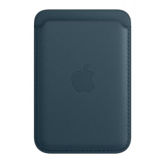 Кардхолдер для Apple iPhone 13 /13 Mini /13 Pro/13 Pro Max Leather Wallet MagSafe (темно синий)