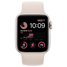 Часы Apple Watch SE 2022 40mm Starlight Aluminium (MNJP3)