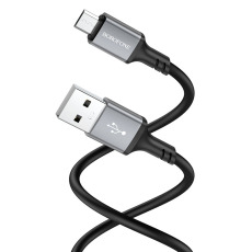 Кабель BOROFONE BX83 Micro USB 2.4A 1m (черный)