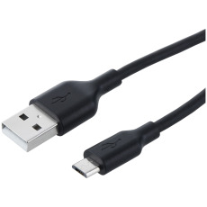 Кабель Micro USB Z-03 2.4A 1m (черный)